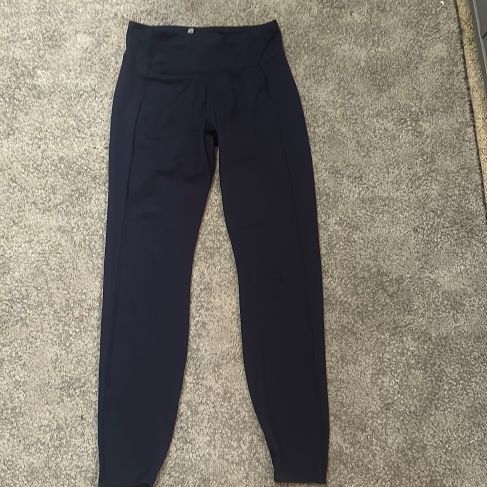 all in motion, navy blue, leggings, size small